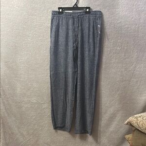 Old Navy Flare Pants in Blue and White